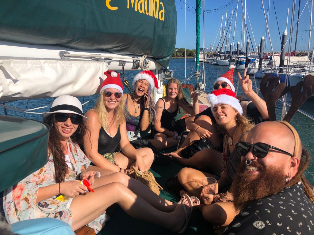 Christmass Party's onboard Waltzing Matilda